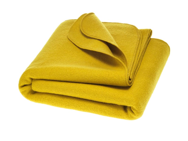 Disana deken van gekookte wol 135x200cm, diverse kleuren
