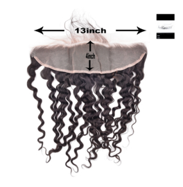 100% Virgin Hair Frontal (Deep Wave)