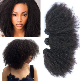 Sale  - 100% Human Hair -  Weave -  Kinky 4b/4c