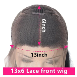 Sale - Virgin hair Lace Wig - 100% virgin Human Hair - 30inch bodywavy - Natural color