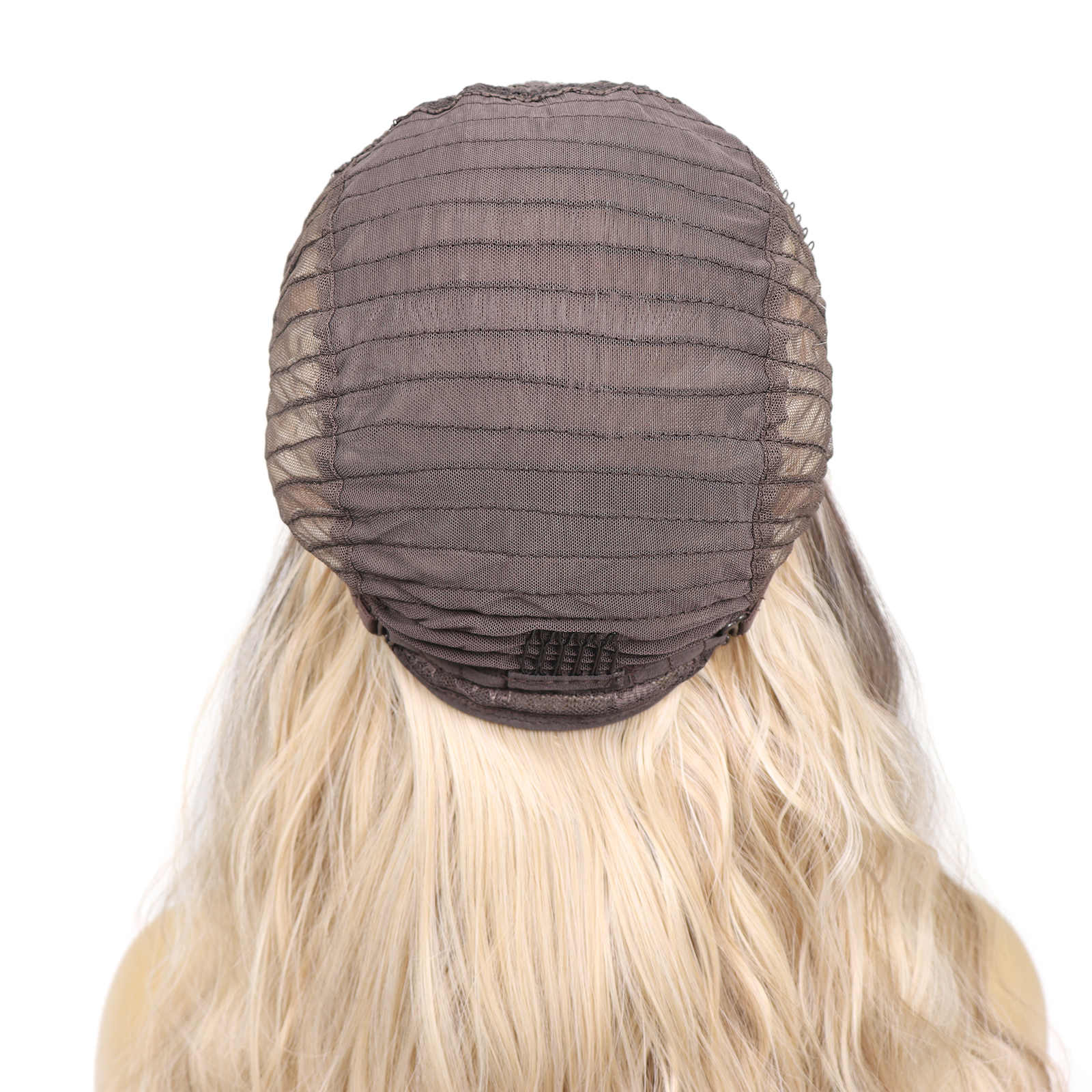 Luxe Synthetische Lace Front Pruik - Kylie （Donkerbruin naar lichtblond ombre）