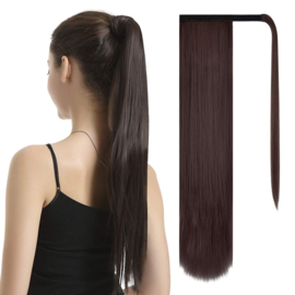 Wrap Around Ponytail - Premium Synthetic Fiber 22" Straight (#1 Black)