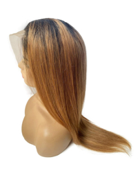 Indian (Shri) Human Hair Front Lace Wig (Steil) #T2/27