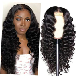 Sale - Front Lace Wig- 13x6'' - 100% Human Hair - Deepwave - 20''