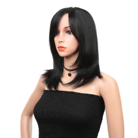 Premium Synthetic Fiber Lace Wig- Alice 18 INCH