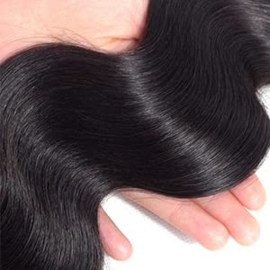 Sale  - 100% Human Hair Weave -  #1b Natural Black - Body Wave