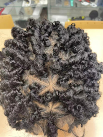 Sale - Faux locs braids full lace wigs-14inch-synthetic braids