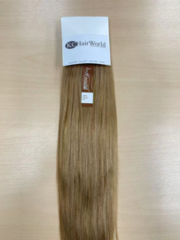 Human Hair Clip in Extensions (Steil) 45cm  (Extra Volume), kleur #27 Dark Blonde