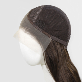Luxe Synthetische Lace Front Pruik - Lily （chocoladebruin）
