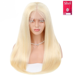 Indian (Shri) Human Hair (BLOND #613) Front Lace Wig (Steil)