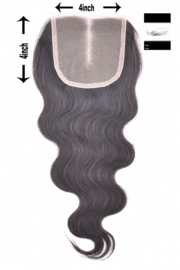 100% Virgin Hair Closure (Body Wave)