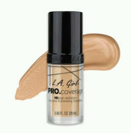 L.A. Girl PRO Coverage HD Foundation - Fair (GLM642)