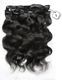 100% Human Hair Clip in Extensions (Golvend) 45cm of 55cm v.a. €78.65