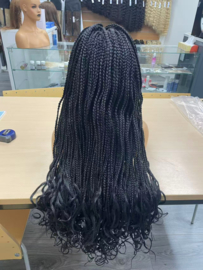 Sale - Goddess Box Braids Lace Front Wig  32inch-synthetic braids