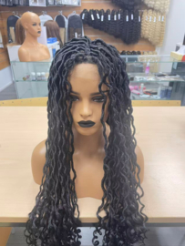 Sale  - Goddess Faux locs braids wig-32inch