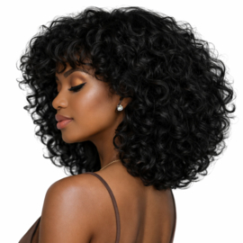 Sale - 100% Virgin  Hair Weave (Deep Curly) - 14''-16''-18''