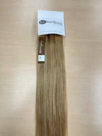 Human Hair Clip in Extensions (Steil) 45cm (Extra Volume), kleur #12/22 Ash Blonde/ Hollywood Blonde