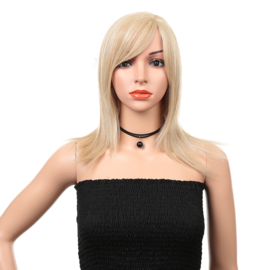 Premium Synthetic Fiber Lace Wig- Alice 18 INCH