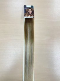 Tape Extensions (Steil) 50cm kleur #T6/613 Ombre Light Chestnut Brown/ Light Middle Blond