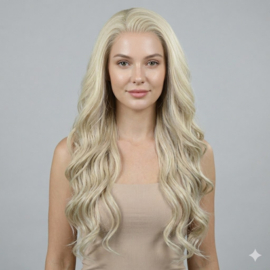 Luxe Synthetische Lace Front Pruik - Elsa (lichtblond)