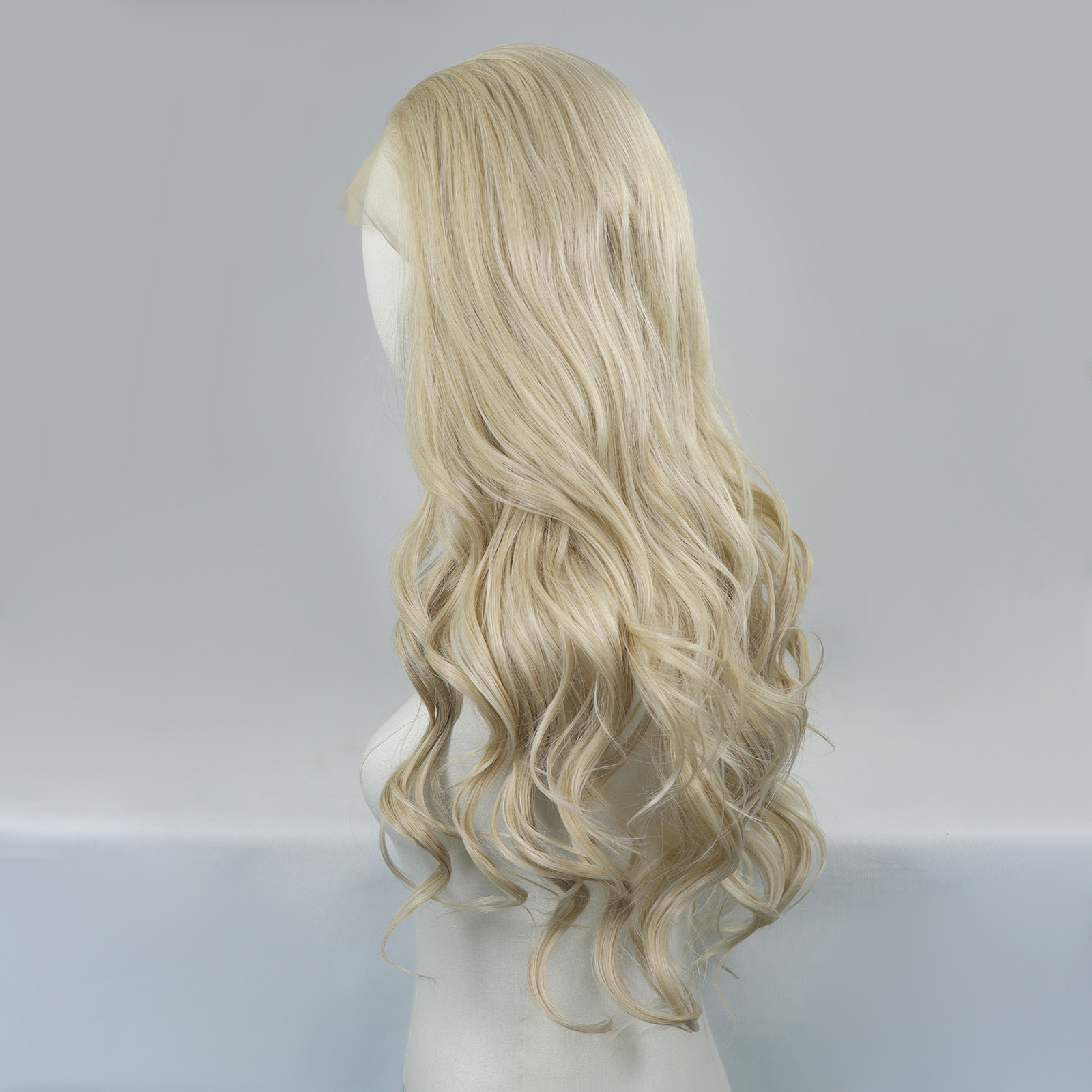 Luxe Synthetische Lace Front Pruik - Elsa (lichtblond)