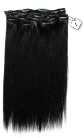 100% Human Hair Clip in Extensions - (95 /105 gram) - (Steil)  45cm / 55cm v.a. €78.65