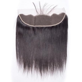 100% Human hair -Lace Frontal 13x4''  - Straight -12''/30 cm-18''/45cm