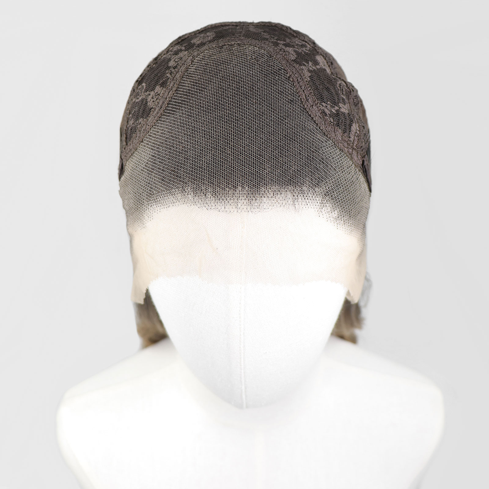 Luxe Synthetische Lace Front Pruik - Zendaya （Donkerbruin met asblonde balayage)