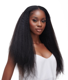 Kinky Straight Hair Weave (Natuurlijk Zwart)