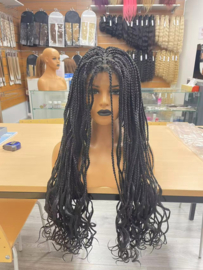 Sale - Goddess Box Braids Lace Front Wig  32inch-synthetic braids