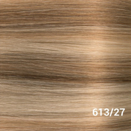 Virgin Hair Weave - Genius Weft - #613/27 - Light Blonde/Dark Blonde