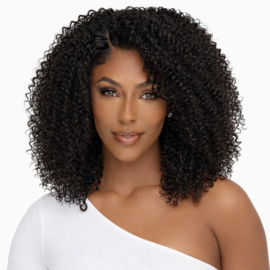 Afro Kinky Curly Hair Weave (Natuurlijk Zwart)