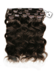 Clip in Extensions (Body Wave) kleur #2