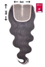 Indian (Shri) Human Hair Closure (Body Wave)