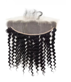 100% Virgin Hair - HD lace - Frontal 13x4'' 120% density - Deep Wave