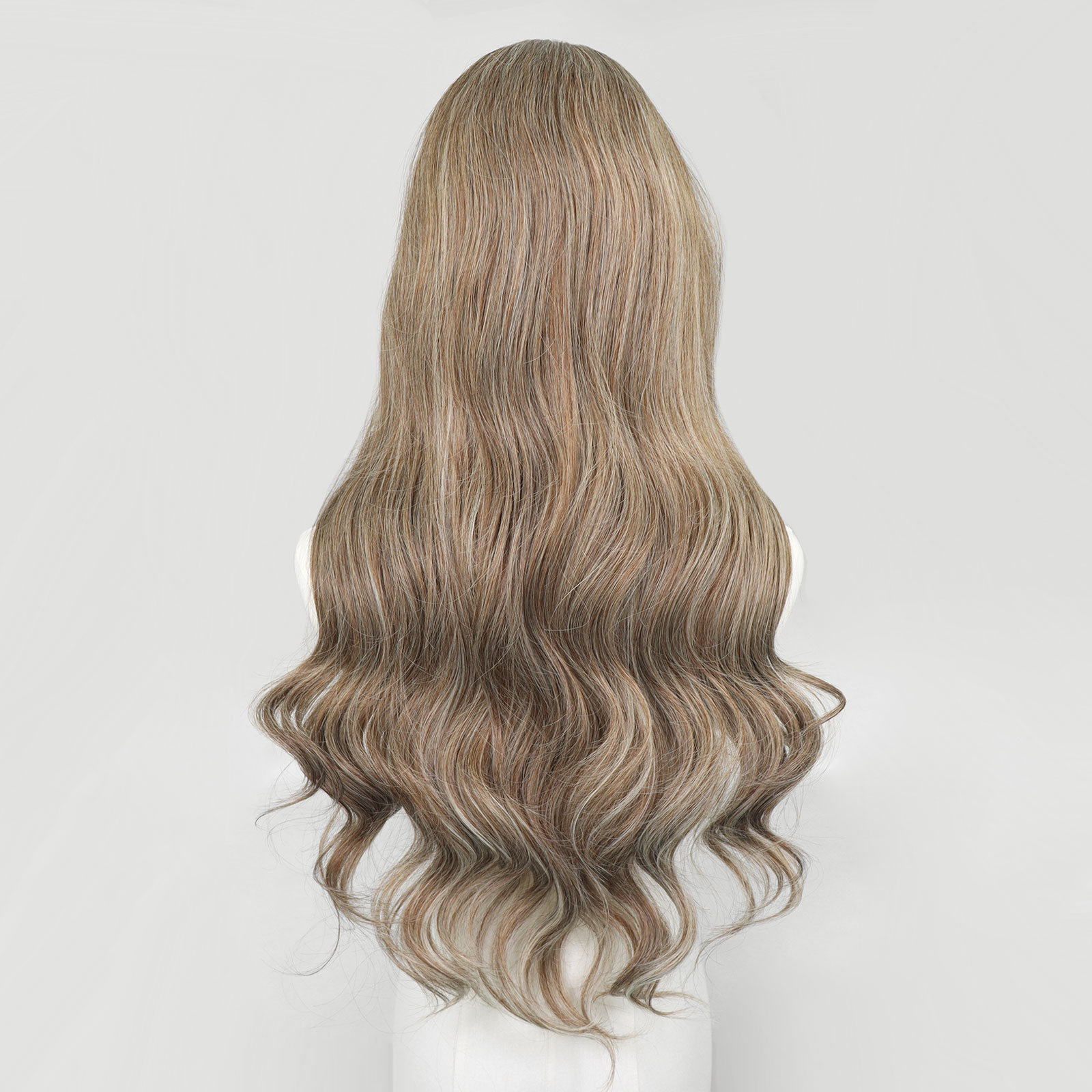 Luxe Synthetische Lace Front Pruik - Vanessa (Beige blond met highlights)