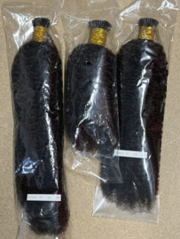 OPRUIMING – Kinky Curly I-Tip Human Hair Extensions | 3-Pack Set (300g)