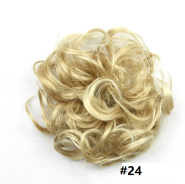 Messy Bun Scrunchie / Haarknot #24 Light Ash Blonde