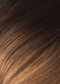 Clip in Extensions - Luxury - (Steil) - 45cm-  #OE605 (Ombré Burnt Toffee)