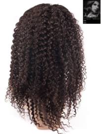100% Virgin Front Lace Wig (Jerry Curl)