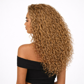Wax Extensions 55cm (Deep Wave) kleur #27 Dark Blonde