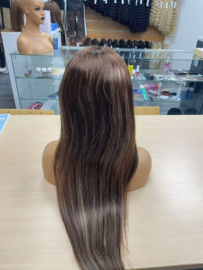 Indian (Shri) Human Hair Front Lace Wig (Steil) #4/27