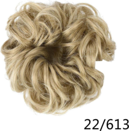 Messy Bun Scrunchie / Haarknot #22/613 Blond