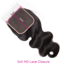 Indian (Shri) HD LACE Closure 5*5 (Bodywave)