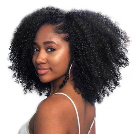 Clip-in Afro Kinky Curly - 100% Human Hair