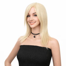 Premium Synthetic Fiber Lace Wig- Alice 18 INCH