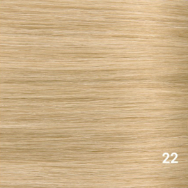 Indian (Shri) Hair weave (Steil) - #22 Hollywood Blonde