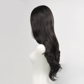 Luxe Synthetische Lace Front Pruik - Monica Waves (Zwart bruin)