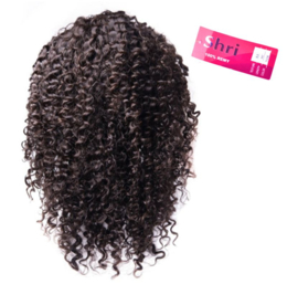 Indian (Shri) Human Hair Front Lace Wig (Jerry Curl)