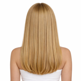 Human Hair Clip in Extensions (Steil) kleur #27 Dark Blonde